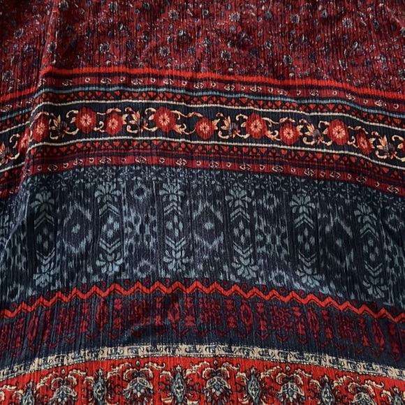 FOREVER21 PATTERNED MINI DRESS (Small) - Picture 2 of 3